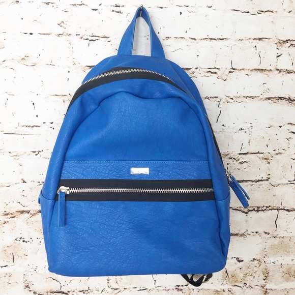 Kensie Handbags - KENSIE NWOT Faux Leather Turquoise Backpack